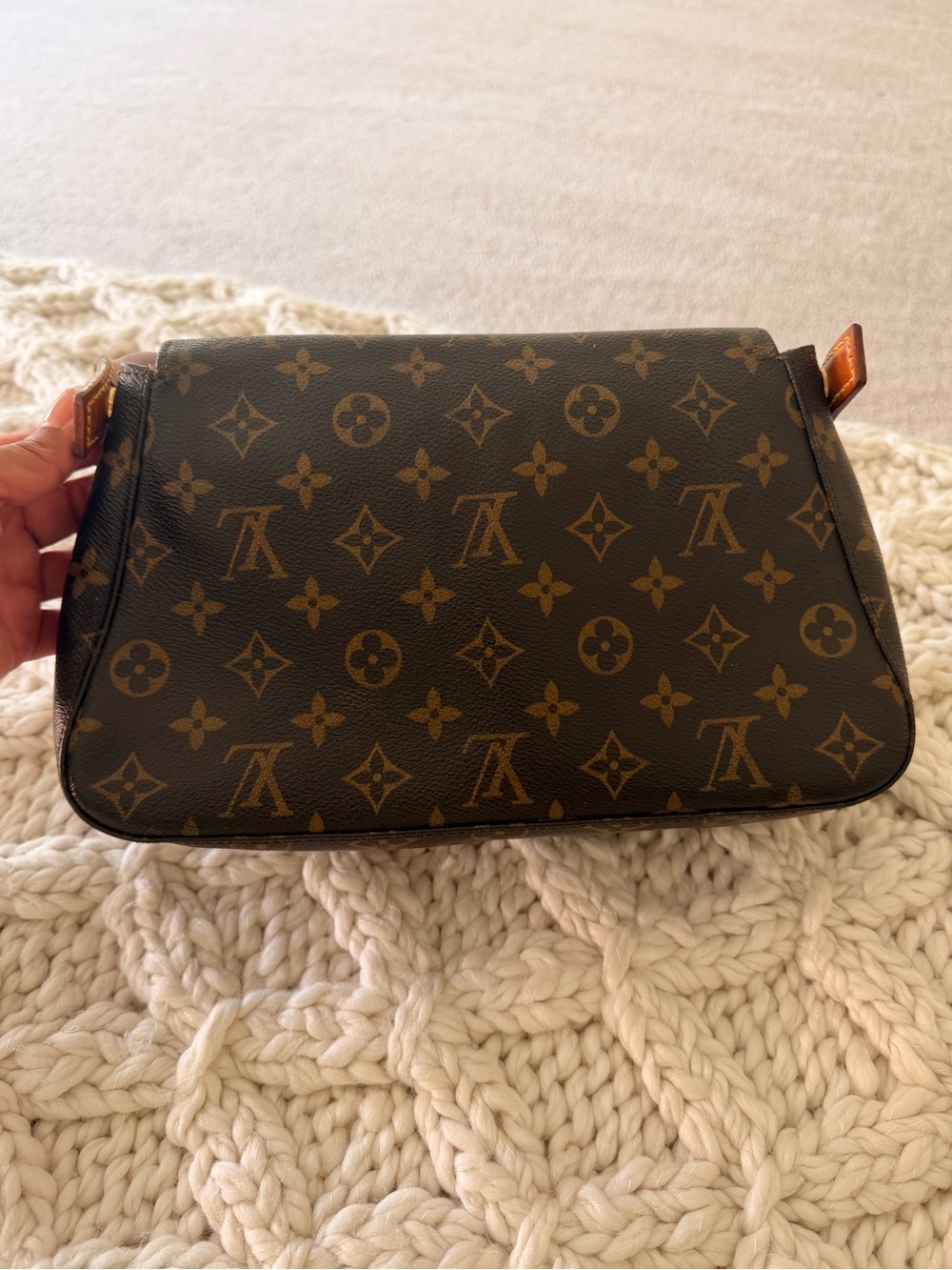Louis Vuitton Monogram Canvas Crossbody in Brown and Tan - Picture 10 of 15